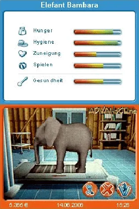 My Animal Centre in Africa (Europe) (En,Fr,De,Es,It) screen shot game playing